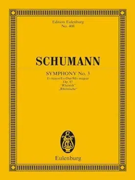 Schumann R. Symphonie N°4 OP 120 RE Mineur Conducteur | Expédition rapide