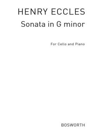 Disponible maintenant | Eccles H. Sonata G Minor Violoncelle-1