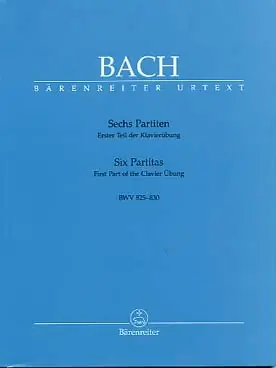 Bach J.s. 6 Partitas Piano-1 - Achat sécurisé