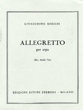 Rossini G. Allegretto Harpe | Dépêchez-vous