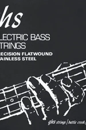 Jeu de Cordes Basse Ghs Strings 3050M File Plat Stainless Steel | Réduction spéciale