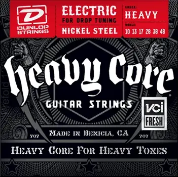 Plébiscité par les clients | Jeu de Cordes Electrique Dunlop Strings DHCN1150 Heavy Core 11/50
