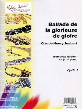Achetez en ligne | Joubert C.h. Ballade de la Glorieuse de Gloire Trompette