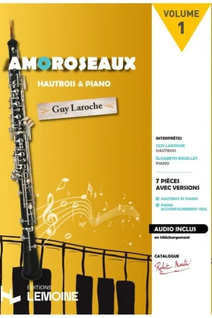 Amoroseaux Vol 1 Hautbois | Soldes