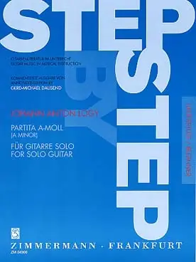 Dernières unités - Logy J.a. Partita la Mineur Guitare