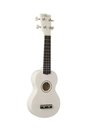 Nouveau produit | Ukulele Wiki Soprano UK10G White