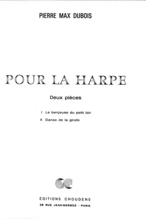 Réduction spéciale | Dubois P.m. Pour La Harpe