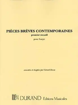 Dernier arrivage | Pieces Breves Contemporaines Vol 1 Harpe