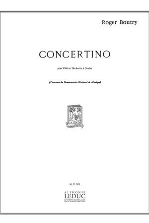 Boutry R. Concertino Flute | Achetez dès aujourd'hui