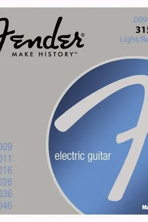 Produit tendance - Jeu de Cordes Guitare Fender Original Bullets 3150LR Light/regular 09/46
