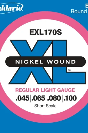 Produit tendance | Jeu de Cordes Basse D'addario EXL170S File Rond Nickel