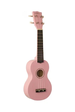 Ukulele Wiki Soprano UK10G Pink | Prix avantageux