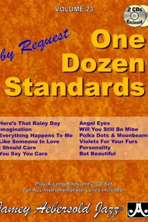 Aebersold Vol 023 One Dozen Standards | Achetez dès aujourd'hui