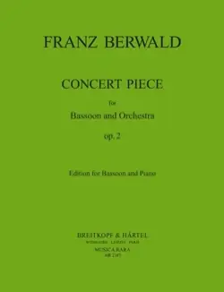 Remise supplémentaire | Berwald F. Concert Piece OP 2 Basson