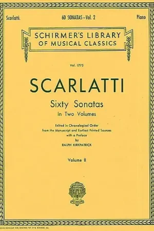 Petit prix | Scarlatti D. 60 Sonates Vol 2 Piano