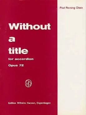 Olsen P.r. Without A Title OP 72 Accordeon | Préféré des clients