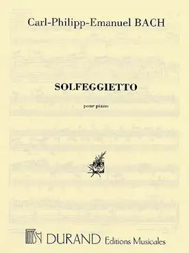 Bach C.p.e. Solfegietto Piano-1 - Derniers exemplaires