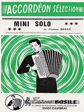 Prix réduit - Basile F. Mini Solo Accordeon