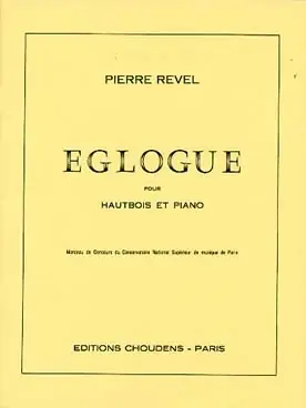 Revel P. Eglogue Hautbois - Prix imbattable