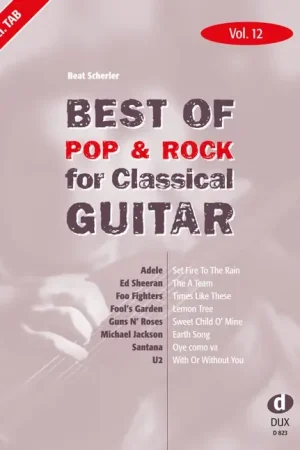 Promotion | Best OF Pop & Rock For Classical Guitar Vol 12