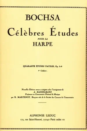 Bochsa R.n. 40 Etudes Faciles OP 318 Vol 2 Harpe - Commandez maintenant