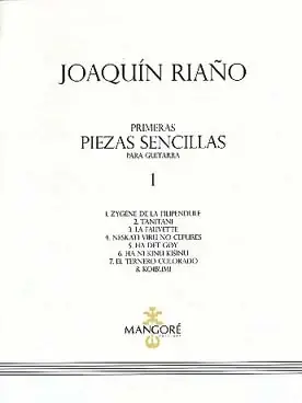 Riano J. Primeras Piezas Sencillas Vol 1 Guitare - Offre bientôt terminée