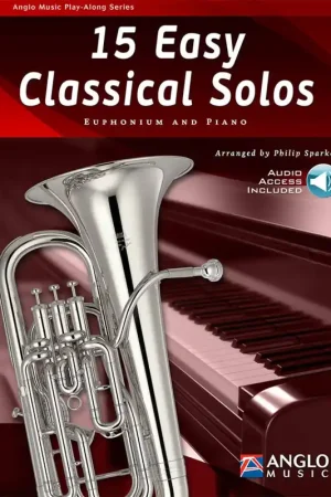 15 Easy Classical Solos Tuba/euphonium - Stock limité
