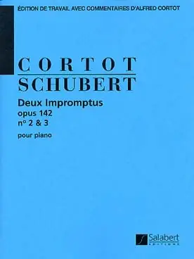 Schubert F. Impromptus OP 142 Piano - Qualité supérieure