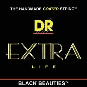 Jeu de Cordes Basse DR BKB-45 Extra Life Black Beauties 45/105 | Achetez maintenant