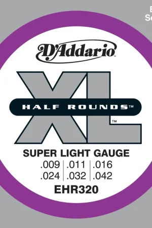 À ne pas manquer - Jeu de Cordes D'addario EHR320 3/42 File 1/2 Rond
