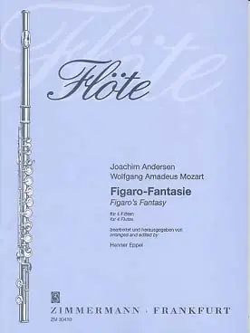 Produit tendance - Andersen J./mozart W.a. FIGARO-FANTAISIE 4 Flutes
