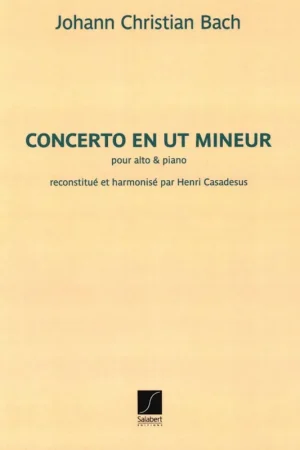 Bach J.c. Concerto en UT Mineur Alto - Meilleure vente