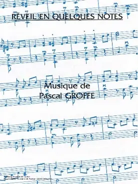 Groffe P. Reveil en Quelques Notes Accordeon - Très bien noté