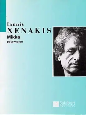 Xenakis I. Mikka Violon Solo | Prix réduit