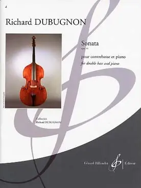 Achat sécurisé - Dubugnon R. Sonata OP 44 Contrebasse et Piano