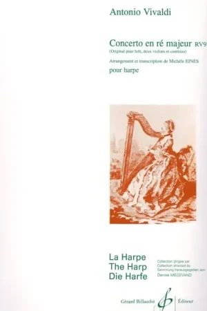 Vivaldi A. Concerto RV 93 Harpe | Offre spéciale