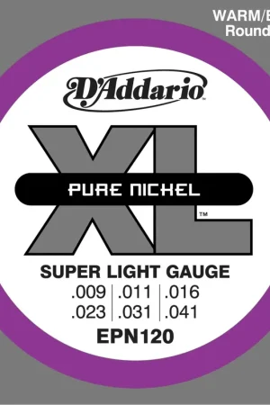 Jeu de Cordes D'addario EPN120 9/41 File Rond - Prix cassé