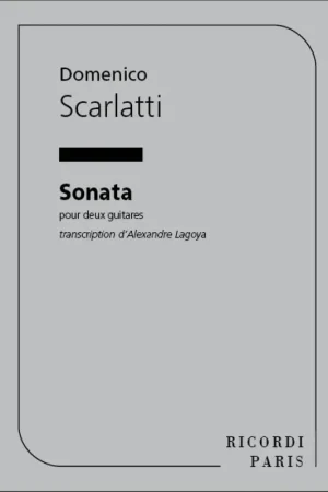 Très bien noté | Scarlatti D. Sonata 2 Guitares
