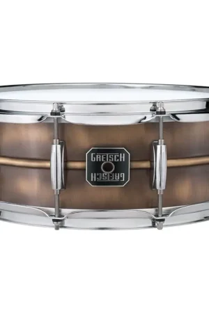 Caisse Claire Gretsch Brushed Brass Snare S5514BB - Super offre