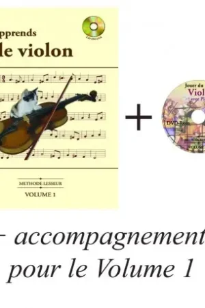 Lesseur J'apprends le Violon Vol 1 - Cette semaine uniquement