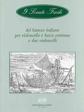 Achetez dès maintenant | 9 Sonates Facili Del Barocco Italiano Violoncelle