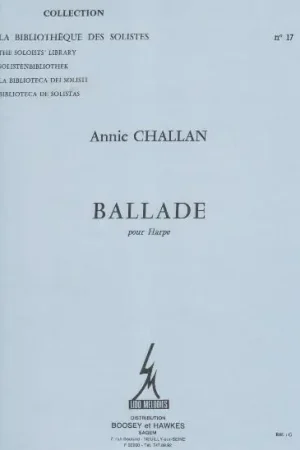 Bonne affaire - Challan A. Ballade Harpe