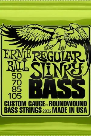 Nouveau chez nous - Jeu de Cordes Basse Ernie Ball 2832 Regular Slinky Bass 50-105