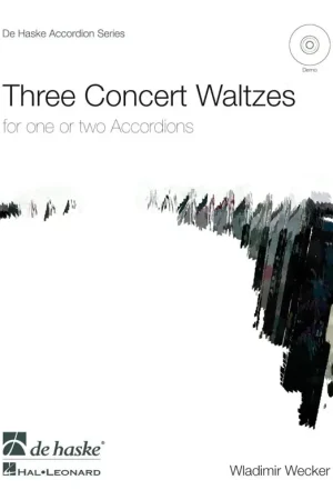 Wecker W. Three Concert Waltzes Accordeon - Nouvel arrivage