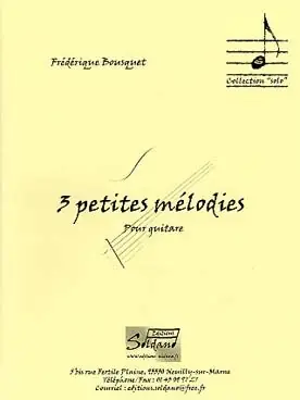 Achetez dès aujourd'hui - Bousquet F. Petites Melodies Guitare