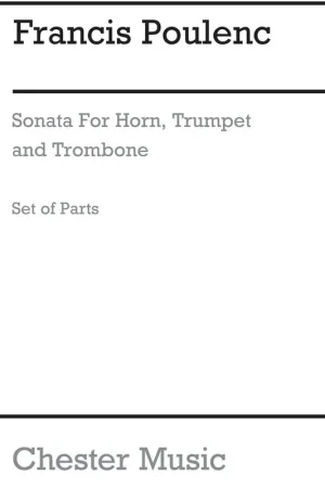 Retour facile - Poulenc F. Sonata Cor, Trompette, Trombone