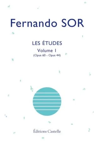 Offre exceptionnelle | Sor F. Etudes OP 60 OP 44 Vol 1 Guitare