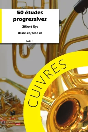 Achetez en ligne | Rys G. Etudes Progressives Tuba