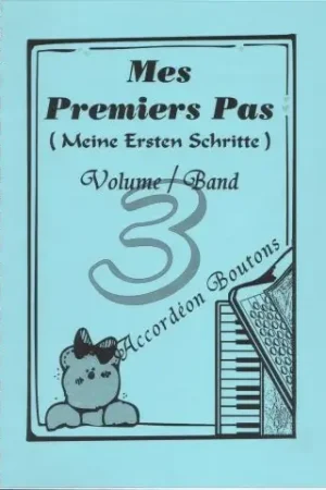 Menweg V. Mes Premiers Pas VO 3 Accordeon - Prix réduit