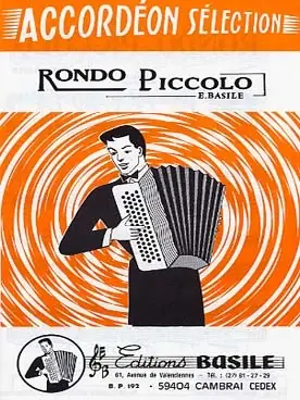 Basile E. Rondo Piccolo Accordeon - Offre exceptionnelle